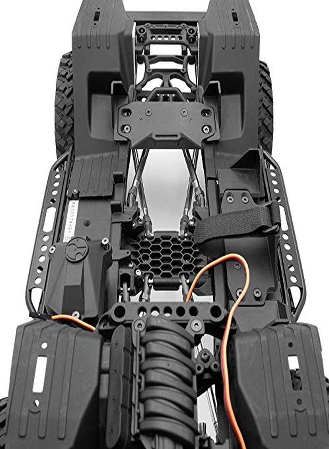 KYX Racing Side Step Running Boards Foot-Plate for 1/10 RC Crawler Car Axial SCX10 III AXI03007 SCX10.3 (Metal) - Image 3